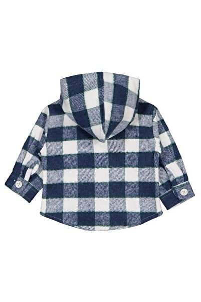 Civil Baby Lumberjack 6-18 Months Shirt - Navy Blue 6-9 Months