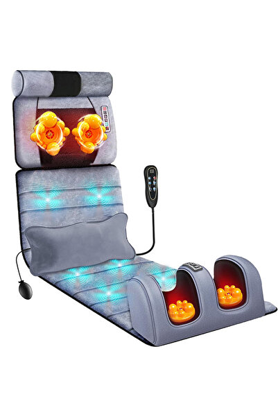 Sumkyle Full Body Massage Mat Heat Foot Massager Whole Body Vibration Massage Pad 9 Gear Massage