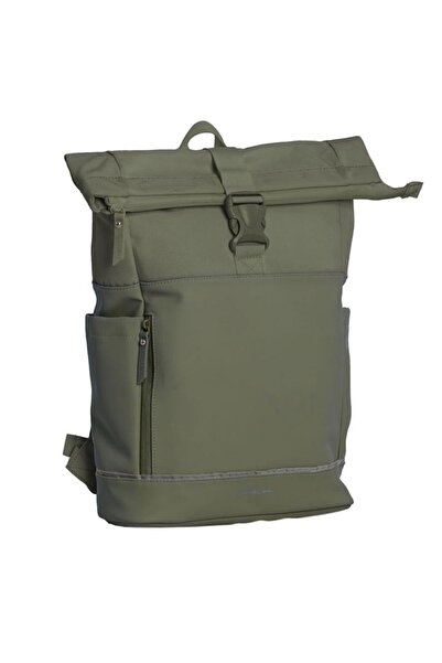 Daniel Ray Pittsburgh 15.6 inch Waterproof Rolltop Backpack, Olive Green