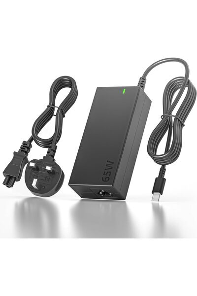 007 شاحن NATNO USB-C للكمبيوتر المحمول 65 واط/45 واط - متوافق مع أجهزة Lenovo وHP وAcer وAsus وSamsung وMacBook Pro وD