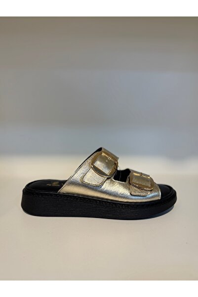 Venüs Deri Kadın Terlik Siyah 25322475Y