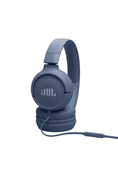 JBL Tune 520C USB-C Hi-Res Wired on-ear Headphones - Blue