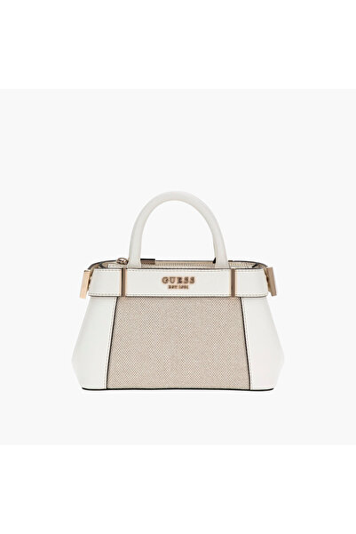Guess Textured Panel Mini Satchel