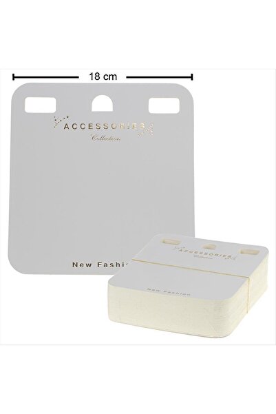 ZERO LAND LVSQVR 50 bucăți de guler (143120) Carte pentru colier-alb