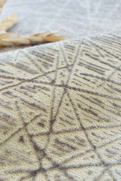 Decomia Home Line Dokuma Yumuşak Vizon Bej Salon Halısı Mutfak Halısı Makine Halısı Yolluk