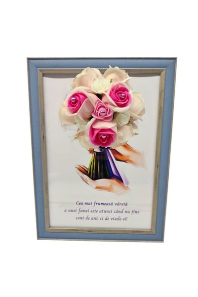 T&M Personalizare Tablou înrămat A4 (30x21 cm) - „Cea mai frumoasă vârstă a u...