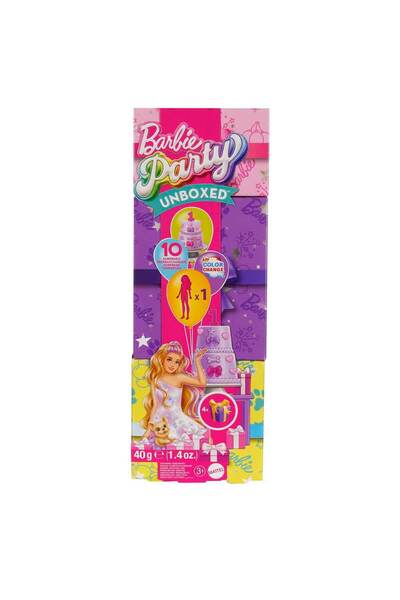 Barbie Parti Paketi Minik Dostumun Doğum Günü Serisi JFG70