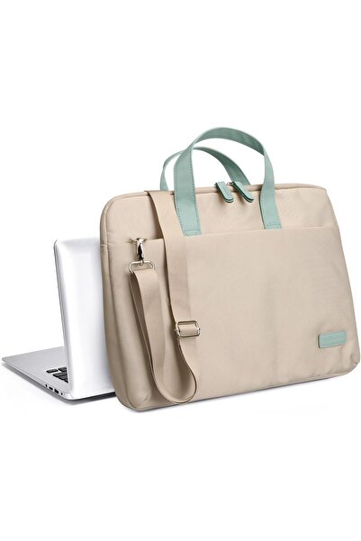URbazaar 15.6" Laptop Bag - Shoulder/Messenger with Cable Organizer, Waterproof, Unisex (14-15.6")