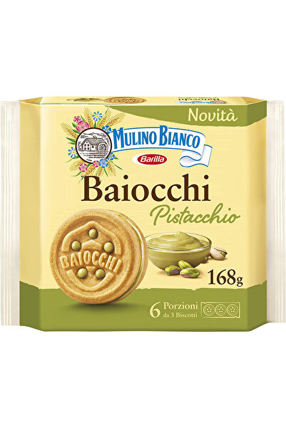 Mulino Bianco Baiocchi Pistacchio 168g biscuits