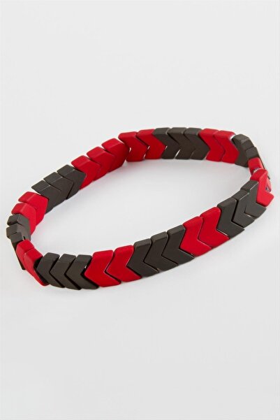 ZERO LAND سوار LVSQVR من حجر الهيماتيت (141754) - حجر طبيعي - أنثراسيت