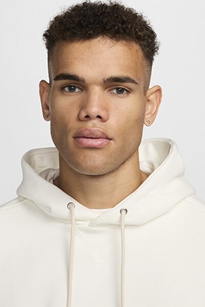 Nike Ανδρικό φούτερ με κουκούλα μπάσκετ Dri Fit Standard Issue Ανδρικό φούτερ με κουκούλα σε αποχρωματισμένο ελεφαντόδοντο