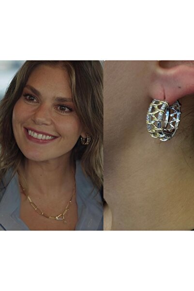 mibrillo Brand Equivalent Hoop Earrings. Nihal Earring (Original Enver Earring)