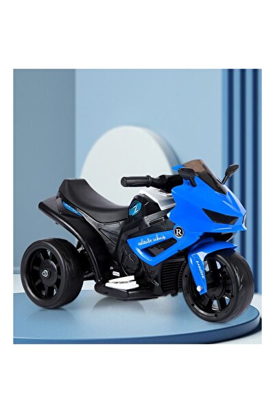 dalip Electric 3-Wheel Motorcycle DALIP, Rechargeable 6V 4.5Ah, Lights & Sounds, Blue