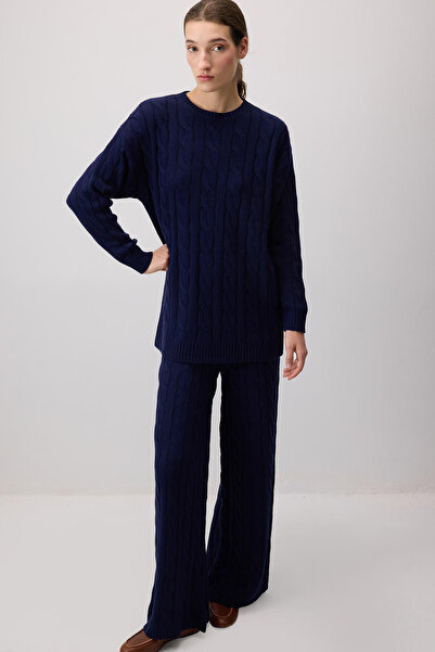 Touché Privé طقم تريكو بنقشة البرغ