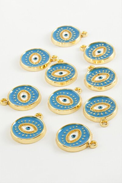 ZERO LAND Lvsqvr Eye Single Handle Enamel Bracelet and Pendant Apparatus (110637) 1 Piece-Blue