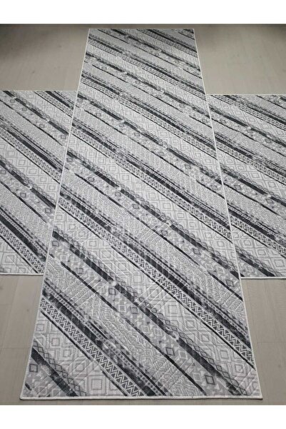 Alyahalı Popüler Model 3'Lü Yatak odası Takımı Kaymaz Taban 1 Adet 100x300 2 ...