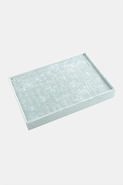 ZERO LAND Lvsqvr Vertical Anfora Fabric Flush Ring Tray (84605) 17X23-Light Pink