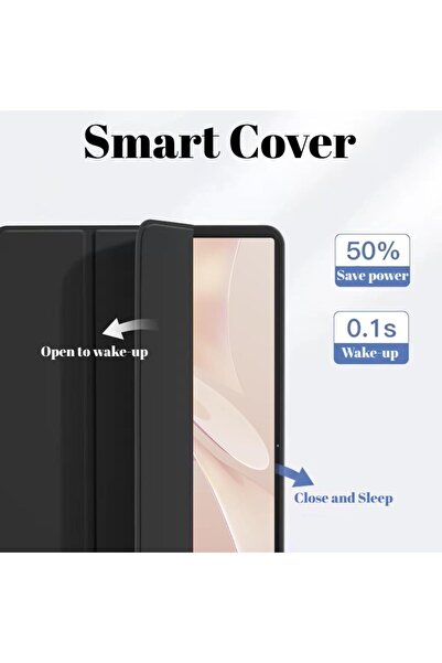 007 Vurtboly Case for Huawei MatePad 12X 12 inch (2024) - Slim Shockproof TPU Tri-fold Stand, Auto Wake/