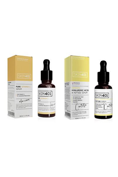 Skin401 Canlandırma ve Nemlendirici Etkili Serum Set