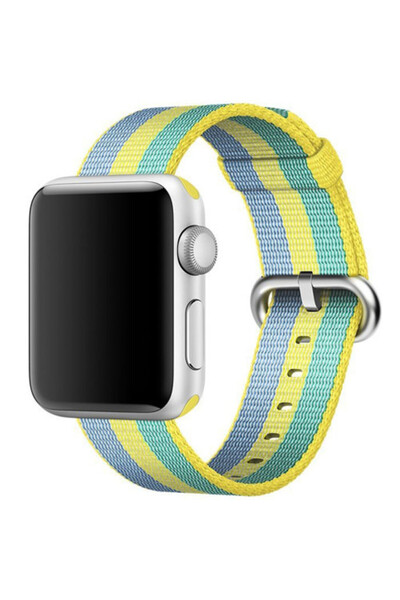 iUni Curea compatibilă cu Apple Watch Ultra/SE/8/7/6/5/4/3/2/1, 38 mm, nailon...