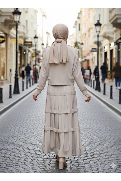 Ceremony Angelic Leather Cage Skirt