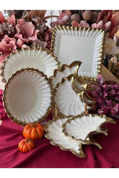 ROSSEV Ginkgo Service Presentation Set 7 Pieces