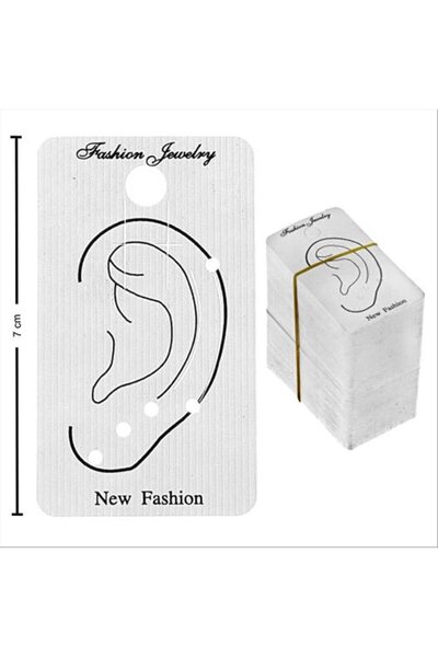 ZERO LAND Lvsqvr Cartilage (143116) Earring Card-White