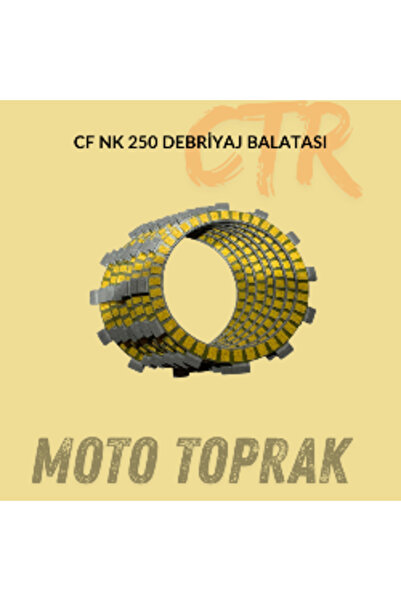 CTR CF NK 250 Debriyaj Balatası Seti – Yüksek Performanslı