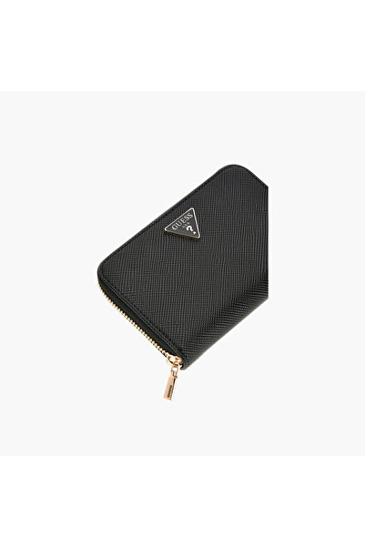 Guess Textured Zip-Around Wallet