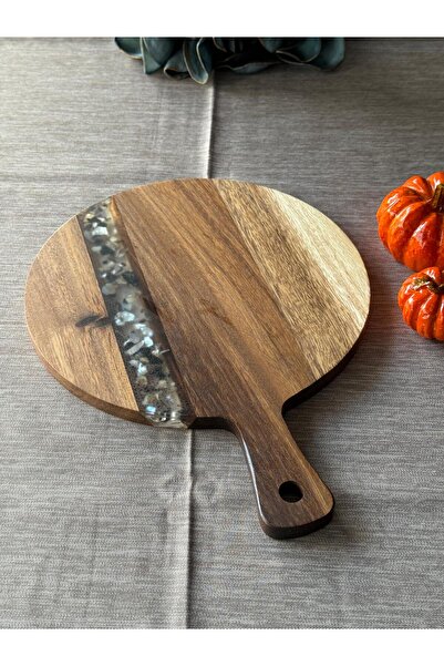 Meri Ev Gereçleri Akasya Small Size Round Cutting Board