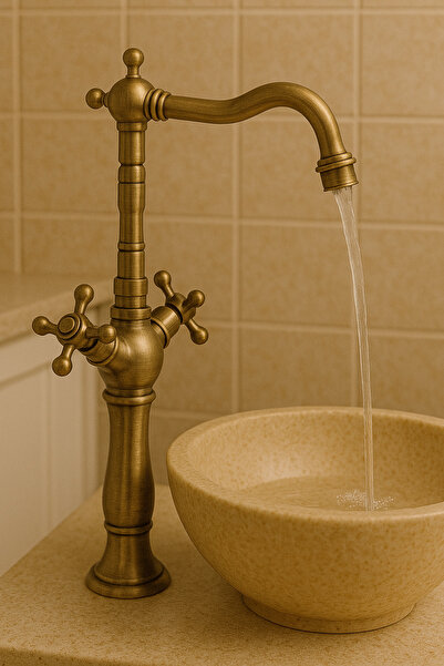 EMFA AKSESUAR صنبور حوض غسيل عتيق من كوتش باشي