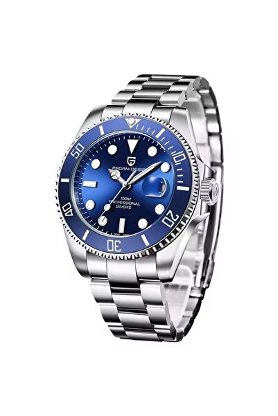 Pagani design PD-1683 Blue Dial Men's Watch Quartz Miyota 2315, Stainless Steel, Sapphire Crystal