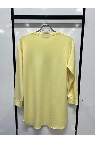 İDOL GİYİM Soft Textured Stone Patterned Tunic