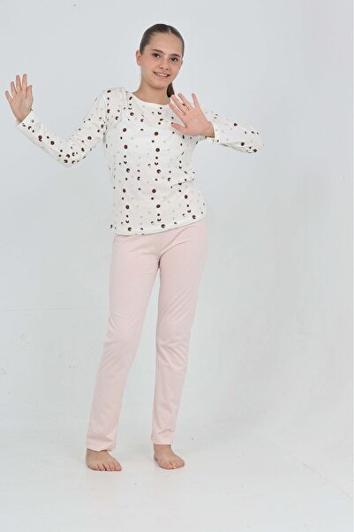 Toontoy Girl's Karma Printed Pajama Set