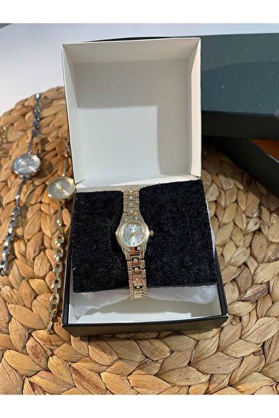 Choppers Lily Altın Renk Çelik Kordon Kadın Kol Saati