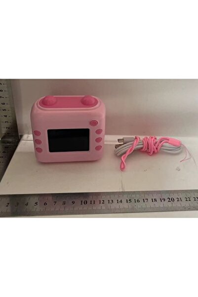 Flippy Instant-Print Kids Camera, USB-C & Bluetooth, Pink (Ears Model)