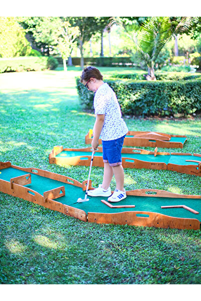 MANDU Ahşap Çocuk Mini Golf Seti