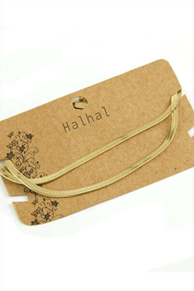 ZERO LAND LVSQVR سلسلة إيطالية فاخرة (150418) خلخال فولاذي - أصفر