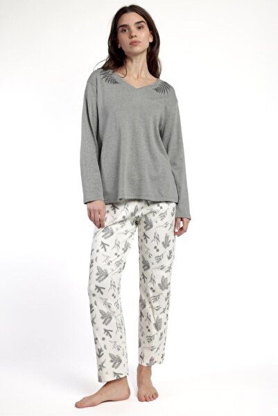AYYILDIZ 63591 Gri Pijama Takımı