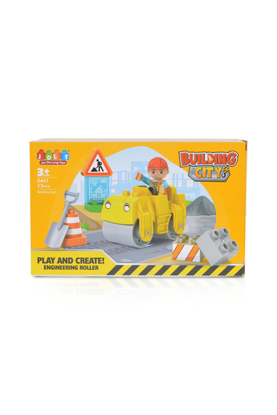 Moni Cuburi de constructii, 13 Piese Building blocks, varsta 3 ani+