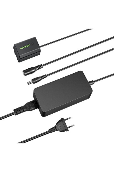 NEEWER Set acumulator dummy NP-FZ100, Neewer, alimentare continuă, protecție circuit, 8V/3A