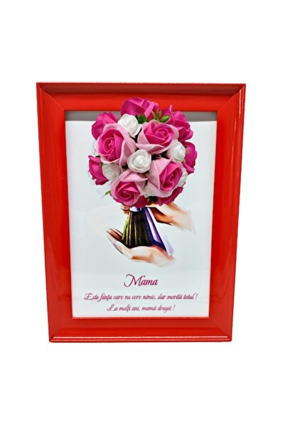 T&M Personalizare Tablou înrămat A4 (30x21 cm) - Mamă, Tu ești ființa care nu...
