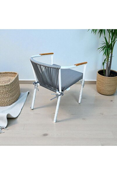 MY WORLD GARDEN İP ÖRGÜ BALKON MUTFAK CAFE SANDALYE