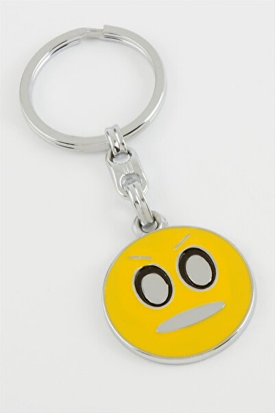 ZERO LAND LVSQVR Emoji (154609) Breloc metalic-galben