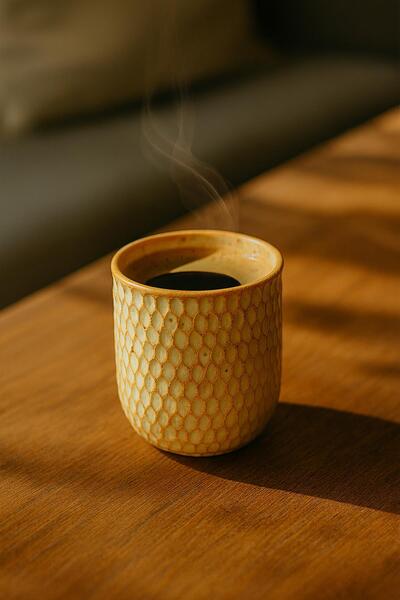 uğurlu dükkan Honeycomb espresso cup cappuccino