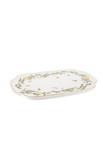 Mikasa Moor Sunleaf Serving Plate 32X21Cm