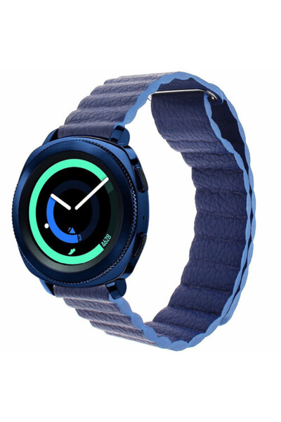 iUni Curea din piele pentru ceas inteligent Samsung Galaxy Watch 46mm, Watch ...