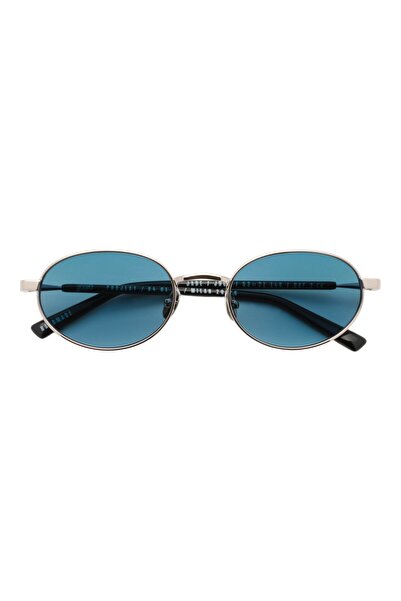 GAST Jade Silver Navy Blue Unisex Sunglasses
