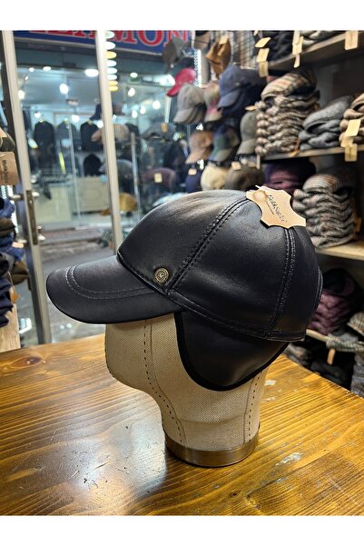 Melik şapka Original Leather Ear Men's Hat Cap