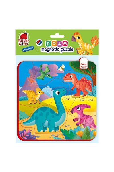 Roter Kafer Puzzle magnetic cu dinozauri,